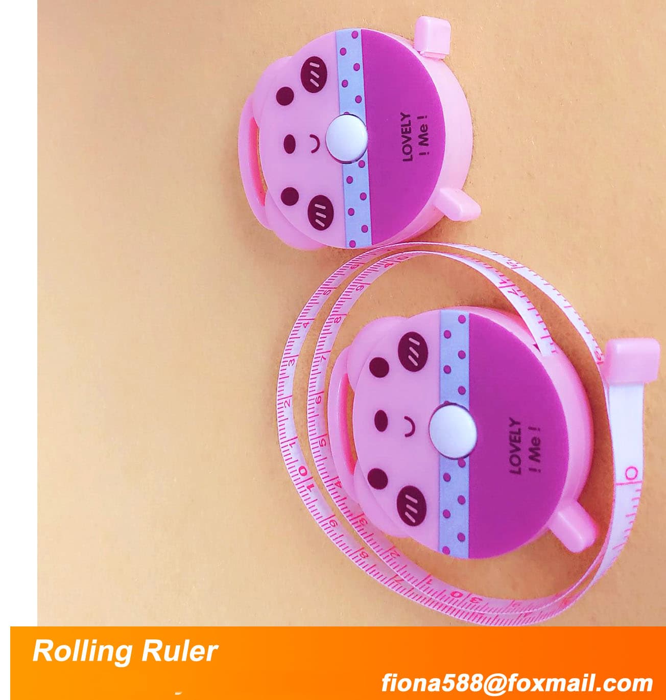 portable flexible rolling ruler